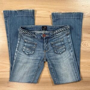 Vintage Y2K Vigoss Low-Rise Flare Jeans – Size 25